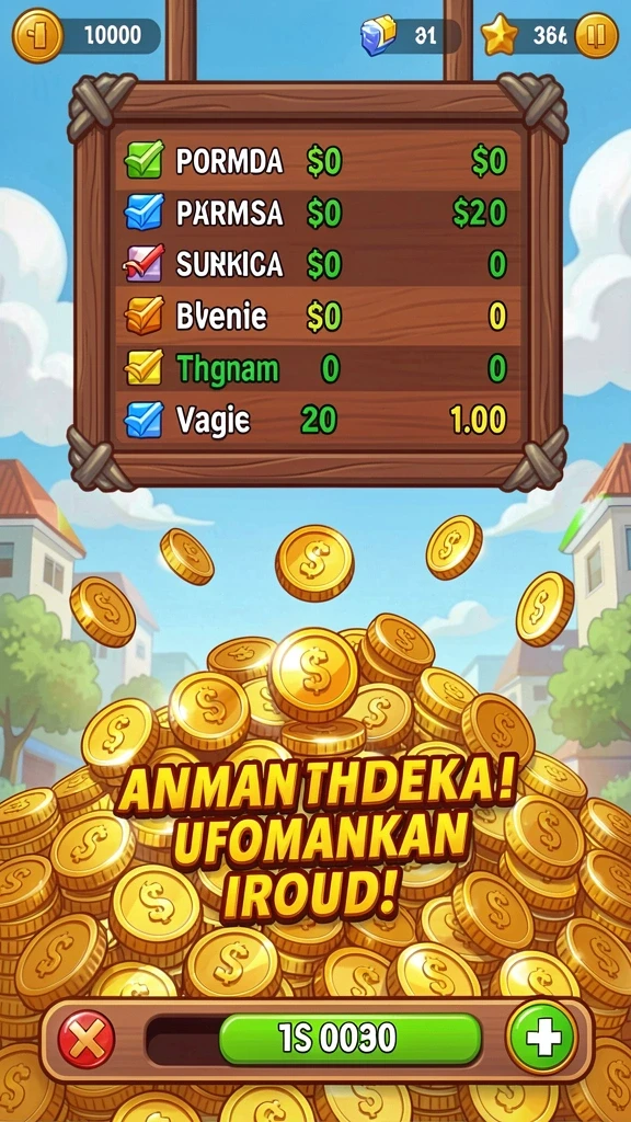 Tangkapan layar karakter unik dengan kemampuan spesial.