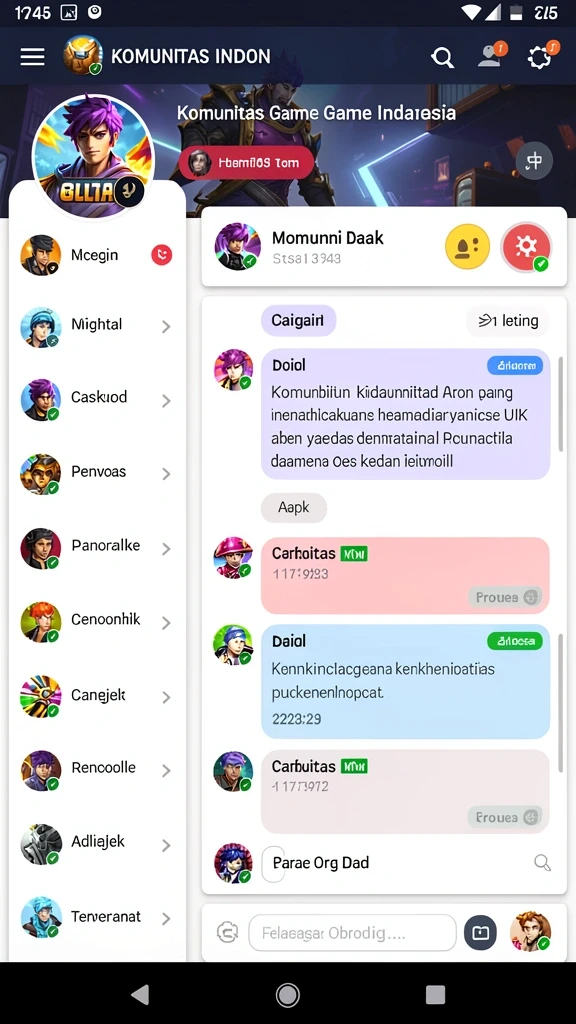Tampilan antarmuka yang user-friendly dan menarik.