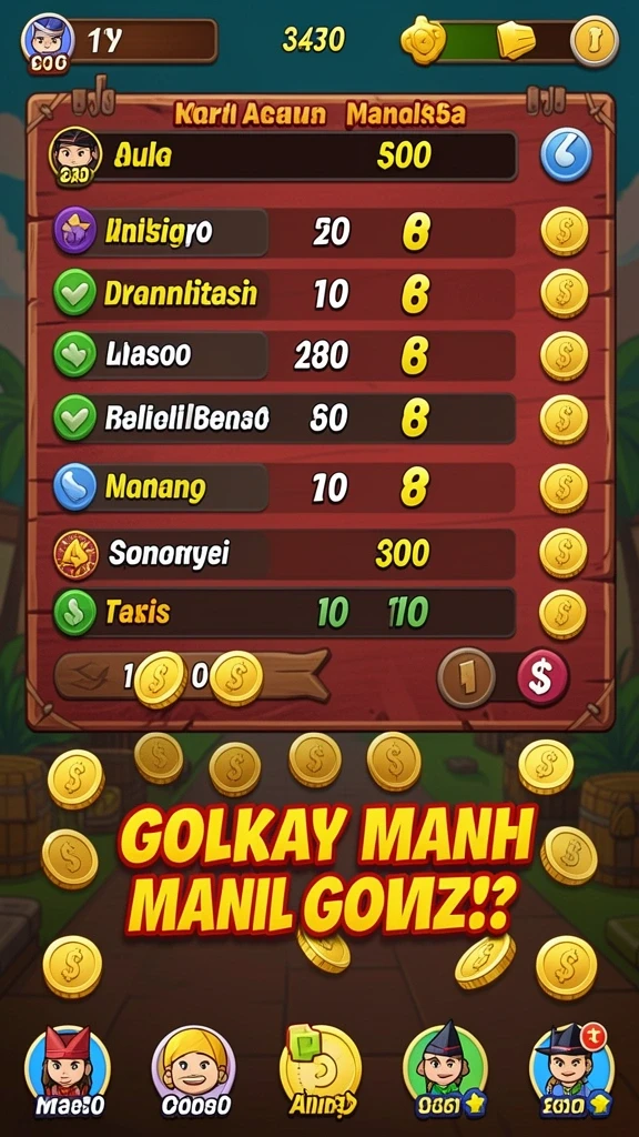 Beragam tema slot yang menarik untuk dipilih.