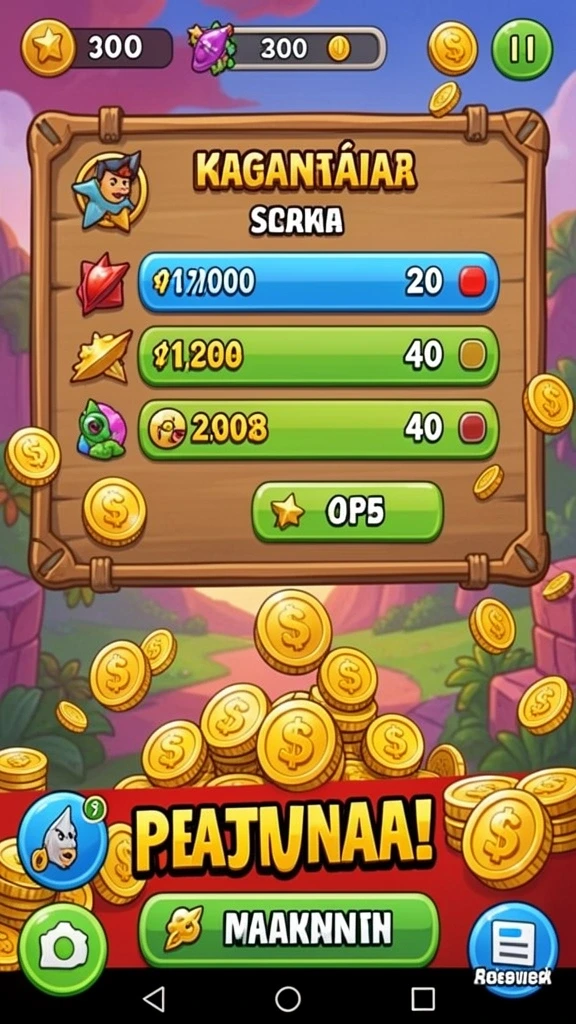 Fitur bonus menarik untuk menang lebih banyak.