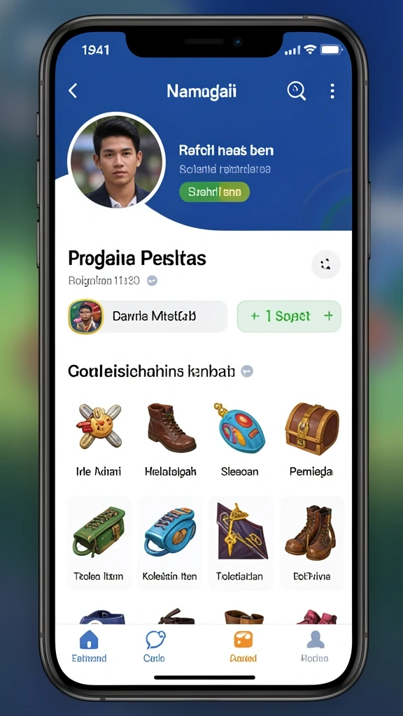 Fitur kustomisasi karakter yang beragam dan mendalam.