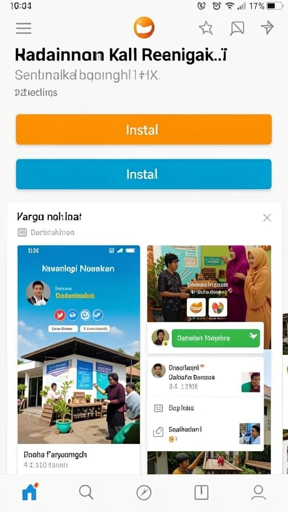 Fitur komunitas yang mendukung interaksi antar pemain.