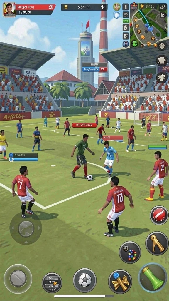 Level yang menantang dengan desain grafis yang memukau.