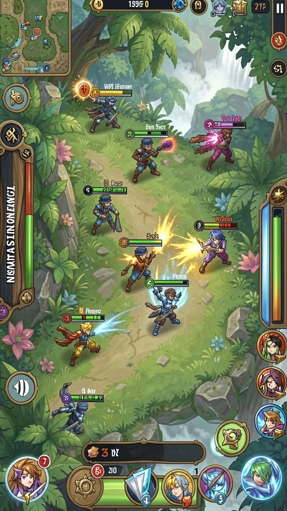 Tangkapan layar permainan slot yang mendebarkan.