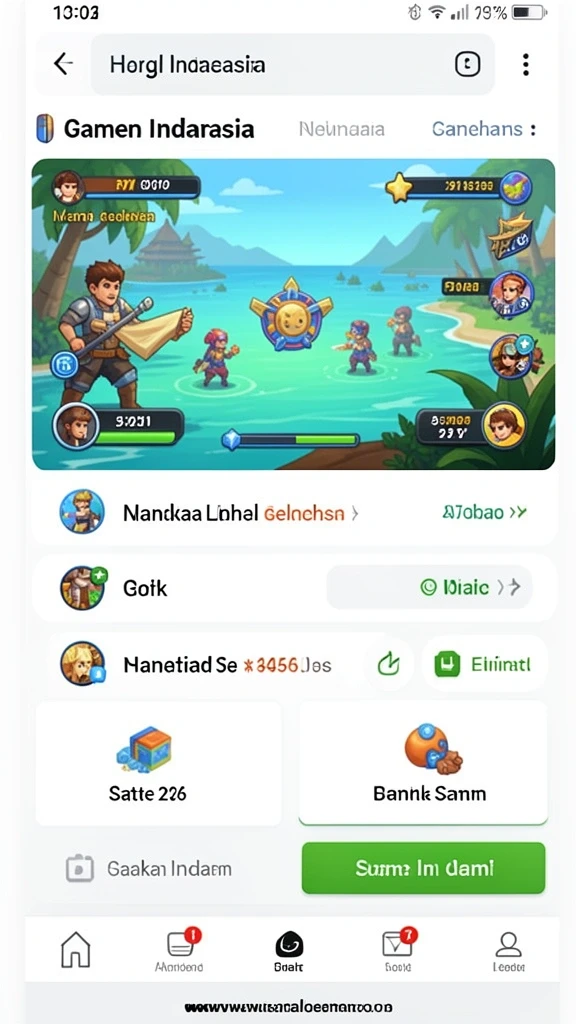 Tampilan antarmuka yang menarik dan mudah digunakan.