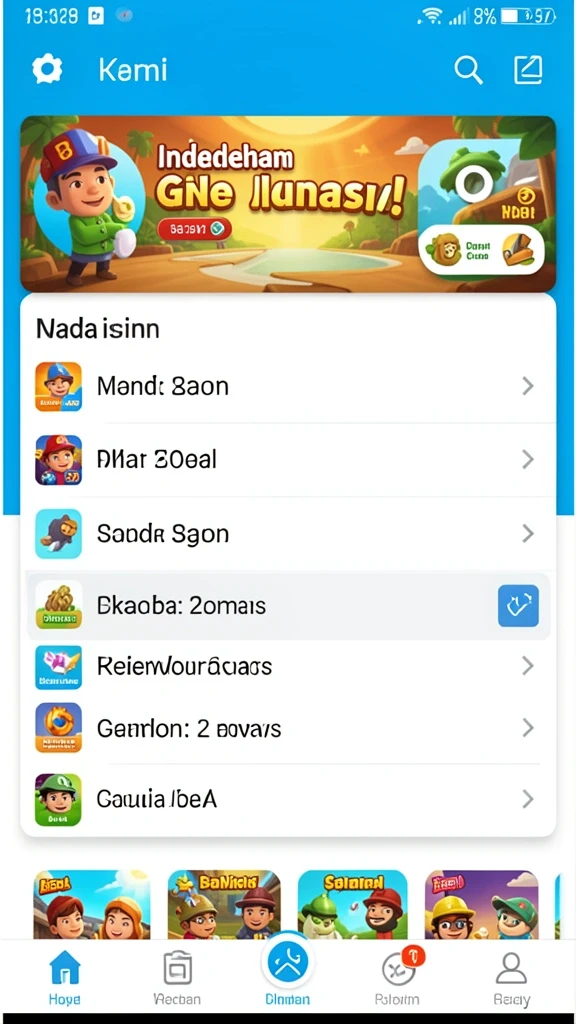 Tampilan antarmuka pengguna yang sederhana dan menarik.