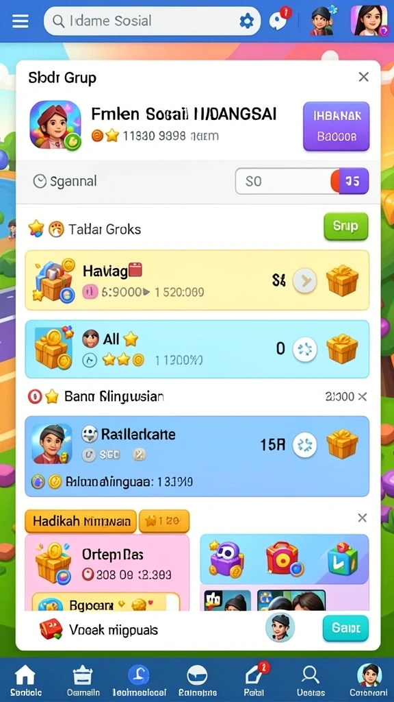 Tampilan antarmuka yang menarik dan mudah digunakan.