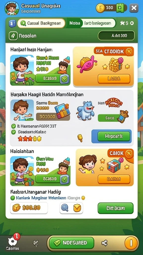 Beragam permainan judi yang tersedia untuk semua penggemar.