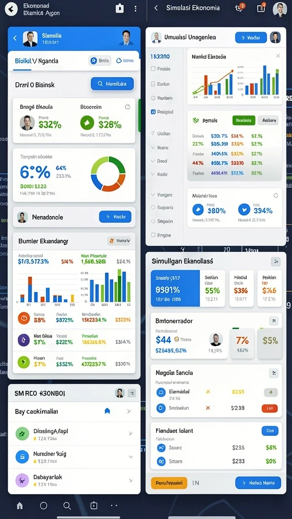 Screenshot dari leaderboard yang menunjukkan peringkat pemain.