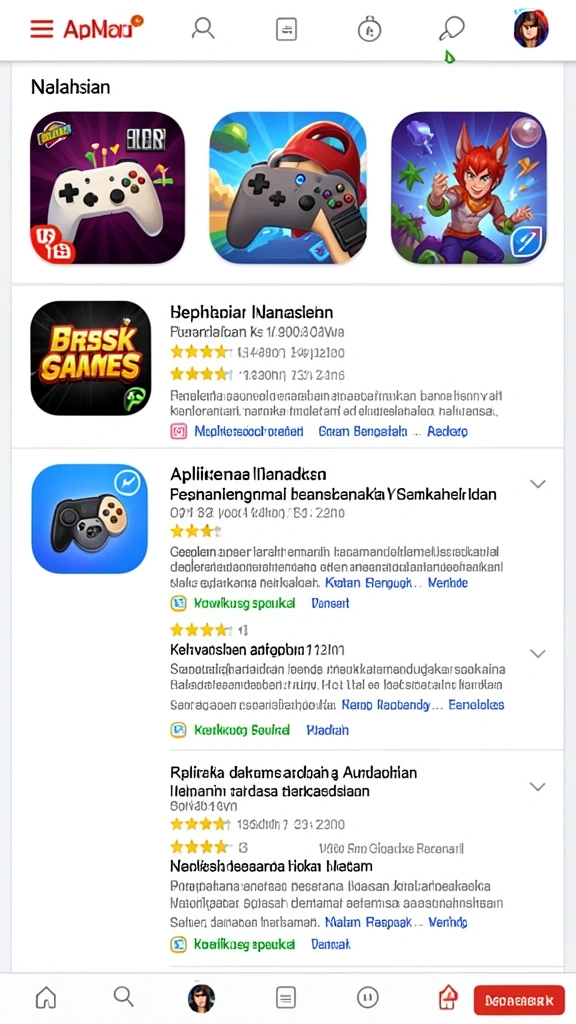 Tampilan antarmuka yang intuitif dan menarik.