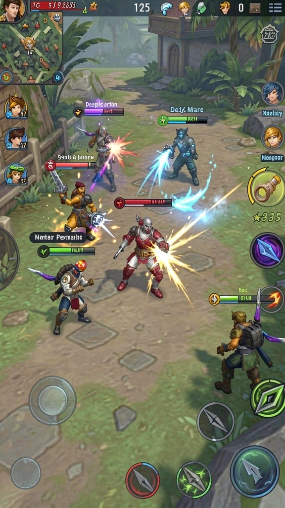 Screenshot dari mode permainan multiplayer yang seru.