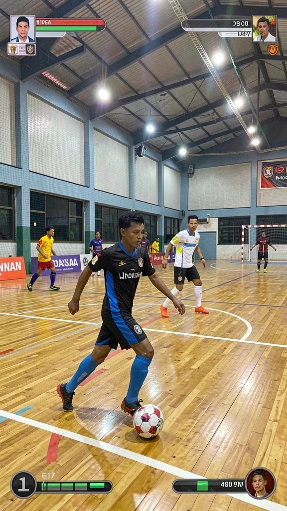 Gamifikasi yang menarik dengan berbagai karakter dan tantangan.