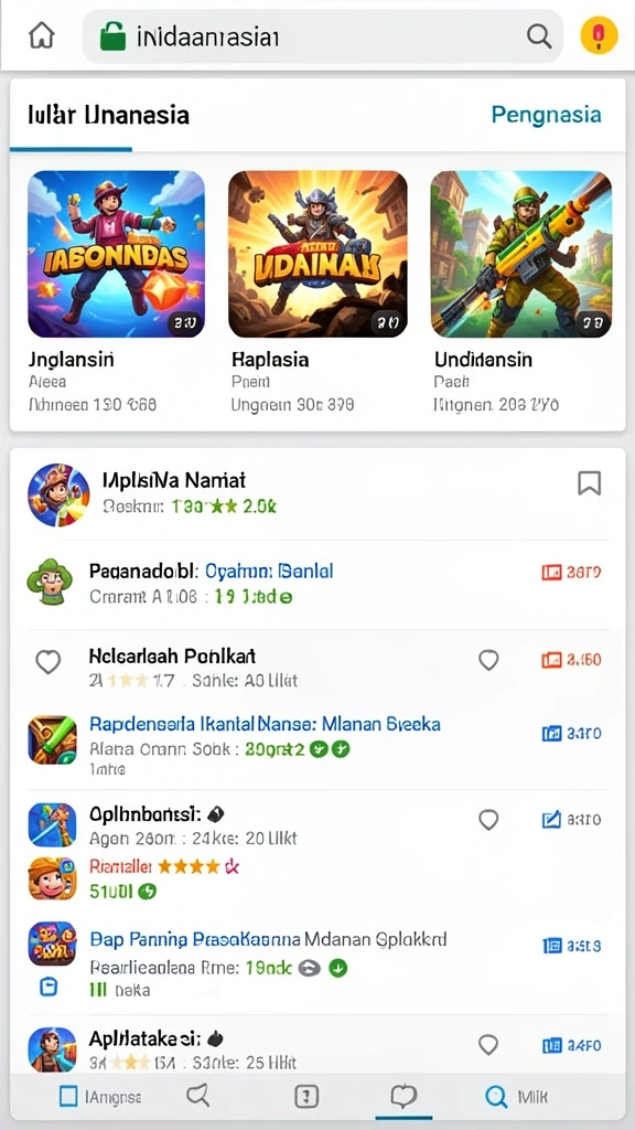 Gambar menampilkan tampilan menu utama yang intuitif dan mudah dinavigasi.