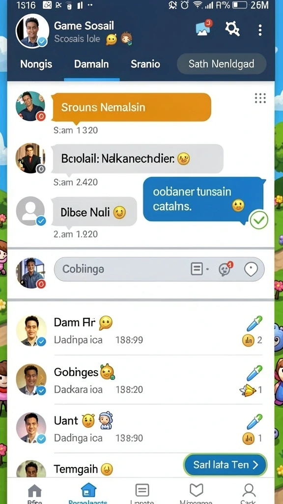 Tampilan antarmuka yang user-friendly.