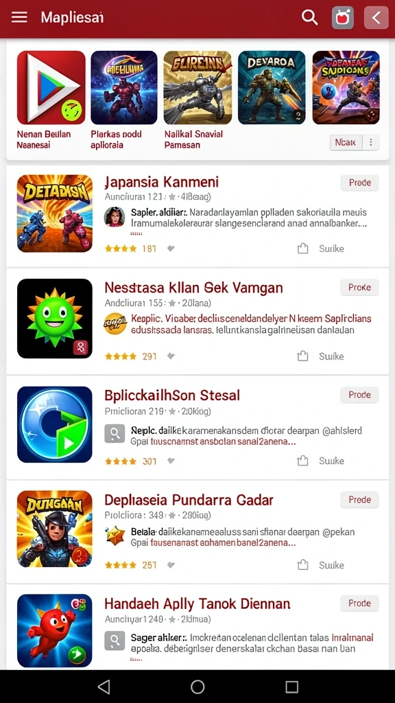 Event komunitas yang seru dan menarik.