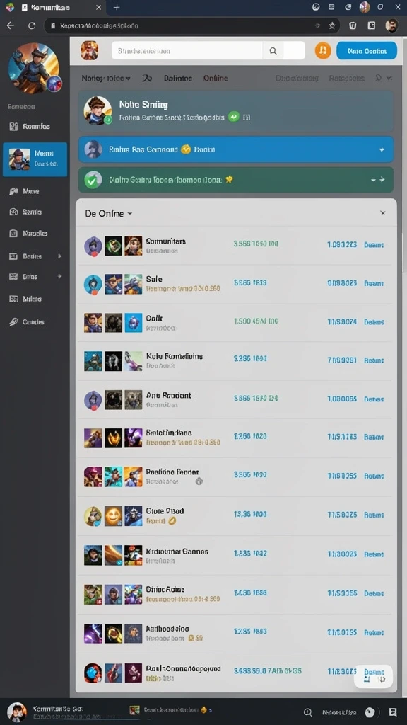 Screenshot menampilkan antarmuka permainan yang intuitif.