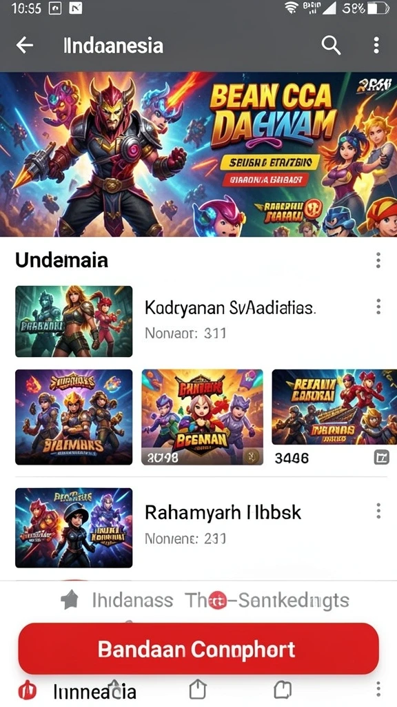 Tampilan antarmuka yang menarik dan intuitif.