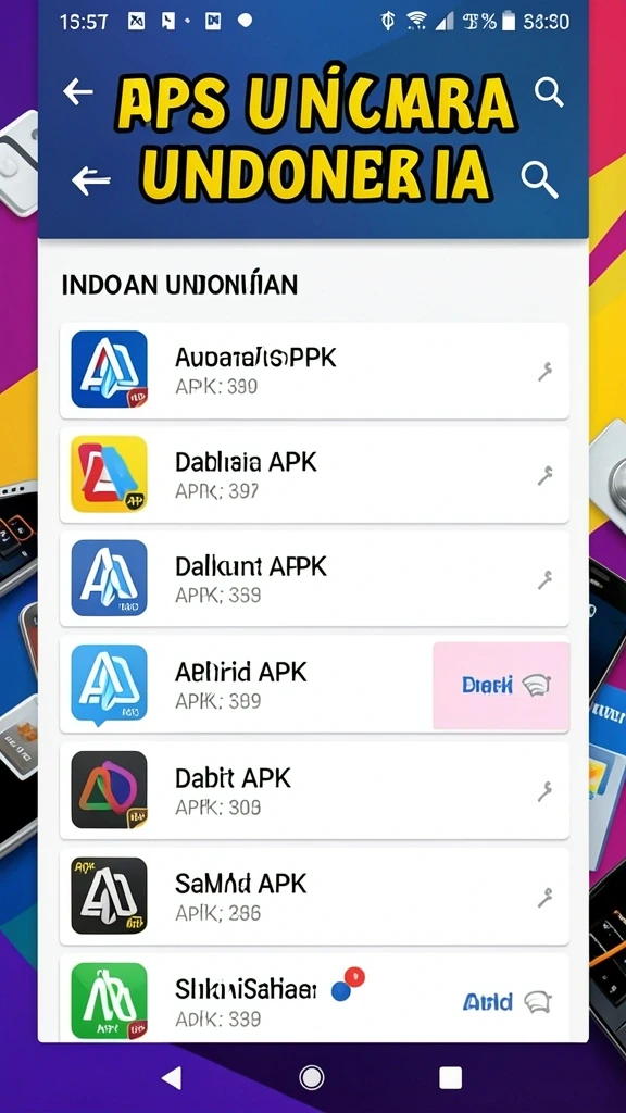 Tampilan antarmuka MINISLOT yang ramah pengguna.