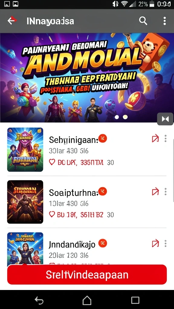 Tampilan antarmuka pengguna yang menarik dan mudah digunakan.