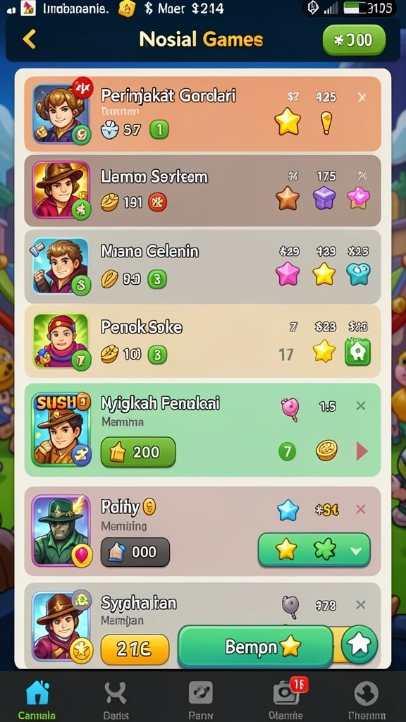 Tantangan level baru yang menantang di NV77.