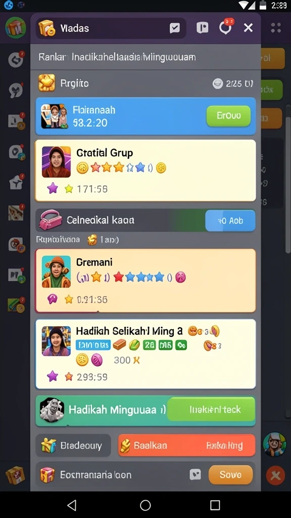 Tampilan antarmuka yang intuitif dan menarik.