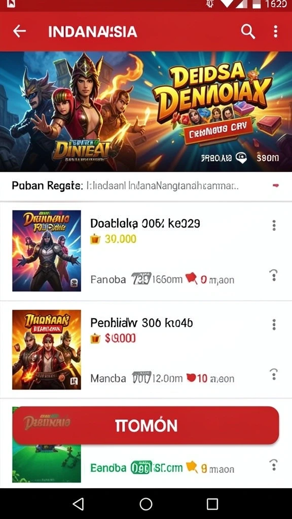 Beragam karakter dengan keahlian unik untuk dipilih.