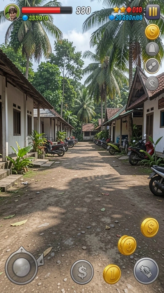Screenshot menunjukkan level baru yang hadir dalam pembaruan terbaru.
