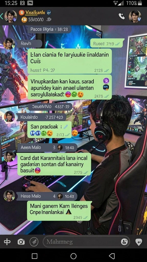 Menampilkan pertempuran seru antara pemain di mode multiplayer.