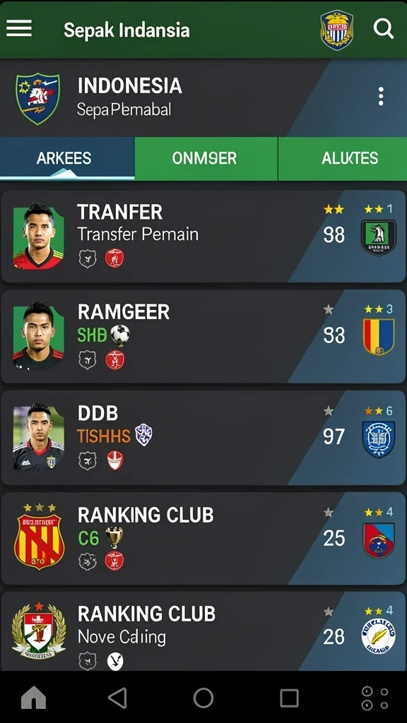 Tampilan antarmuka yang menarik dan intuitif.