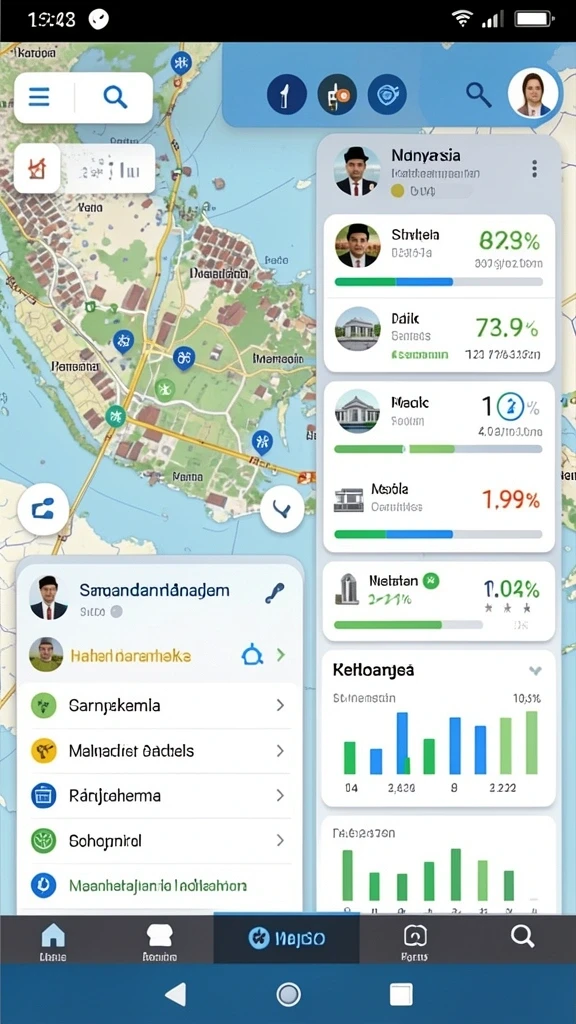 Tampilan antarmuka yang ramah pengguna dan responsif.