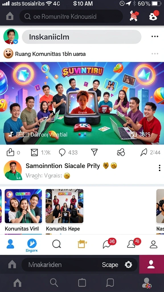 Tampilan antarmuka yang intuitif dan mudah digunakan.