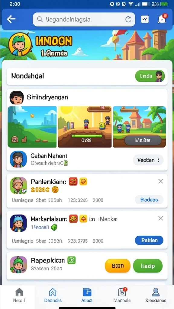 Beragam tema slot yang menarik tersedia.