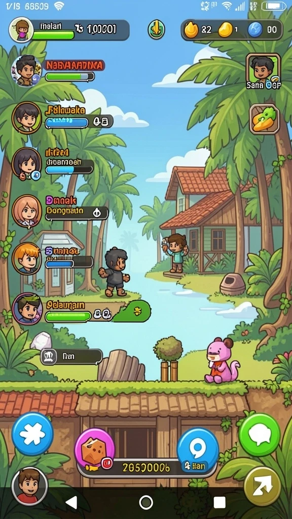 Screenshot menunjukkan fitur bonus yang menguntungkan.