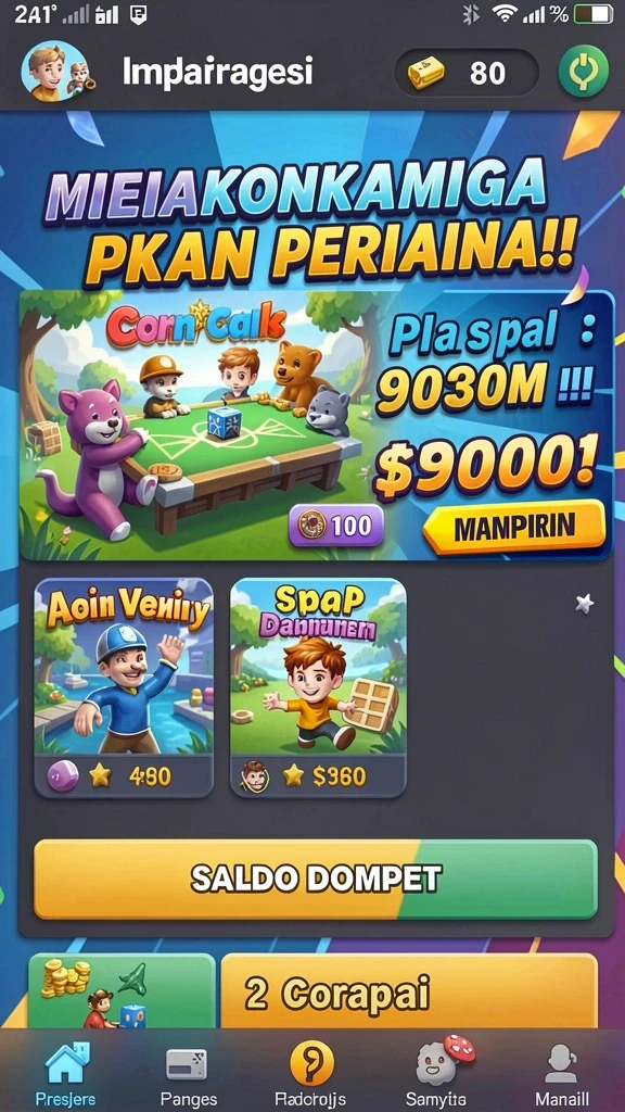 Kontrol yang responsif dan mudah digunakan.