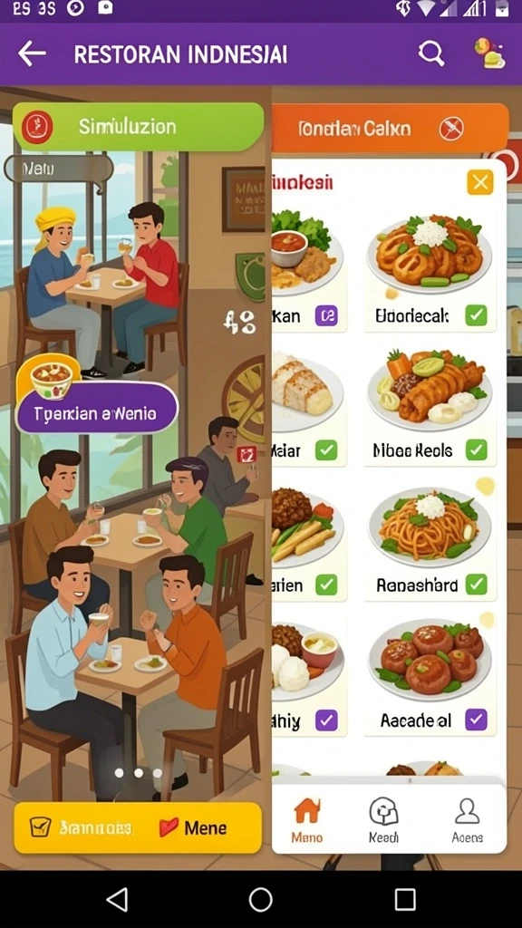 Mode multiplayer yang seru dan interaktif.