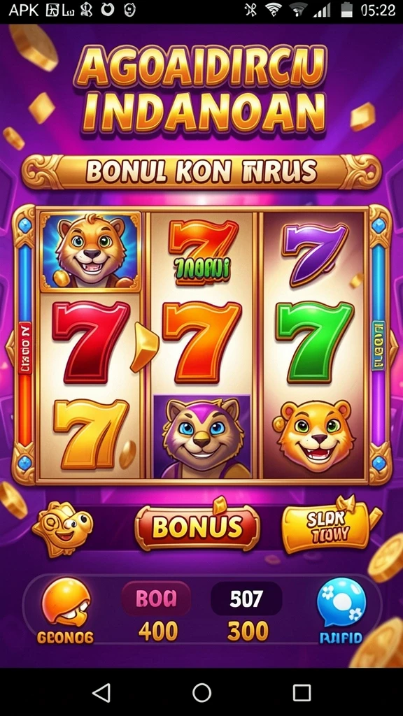 Tampilan menarik dari permainan slot terbaru.