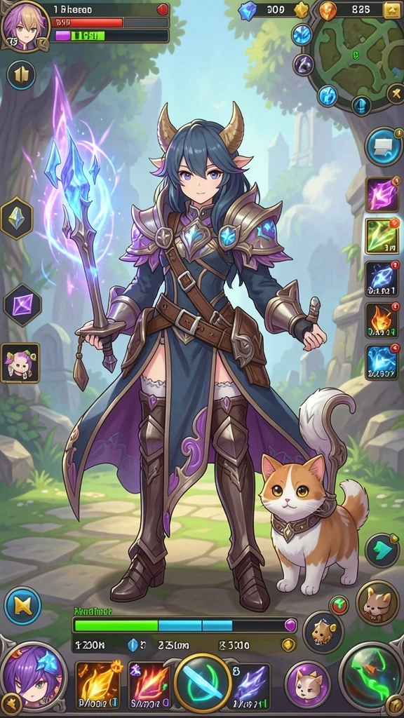 Tantangan seru di dalam game menunggu untuk diselesaikan.