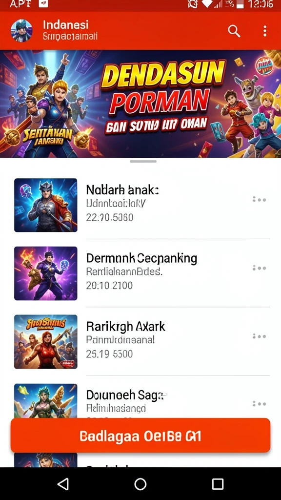 Gameplay seru dengan berbagai tantangan yang menanti.