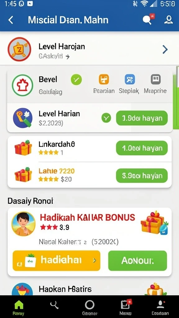 Banyak pilihan slot dengan tema menarik.
