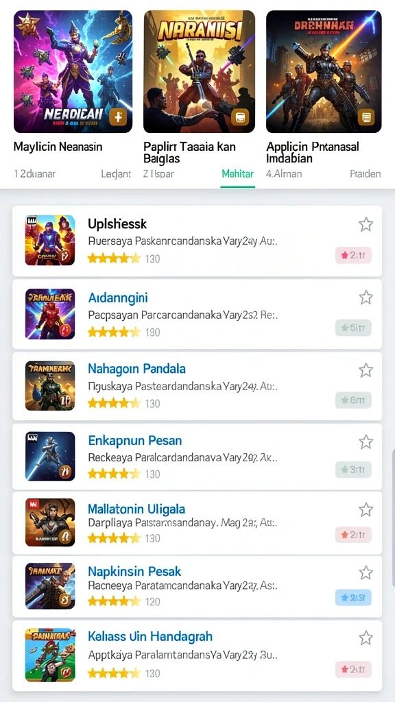 Gambar suasana permainan yang seru dan menegangkan.