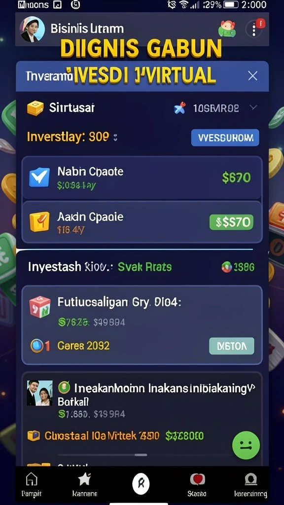 Fitur live draw yang menarik dan interaktif.