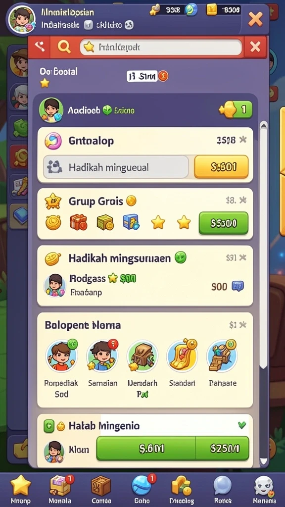 Bonus menarik yang ditawarkan untuk pengguna baru.